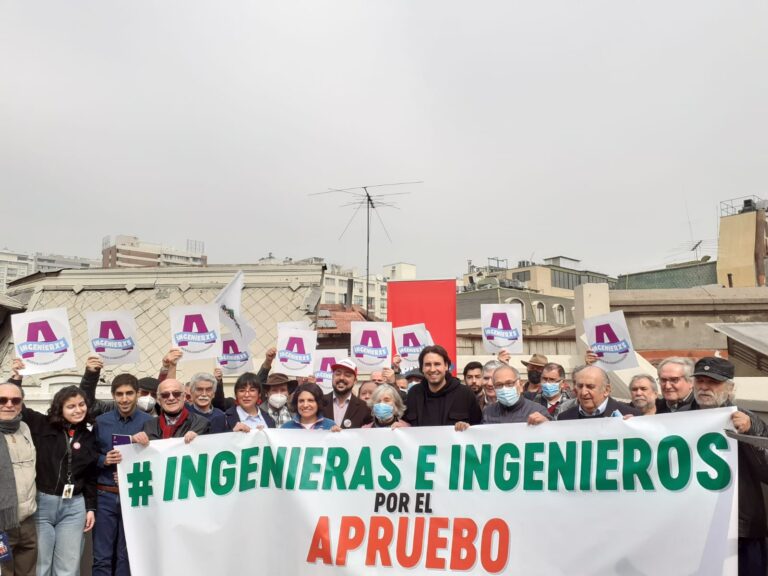 Lee más sobre el artículo Ingenieras e ingenieros por el Apruebo: Más de mil profesionales dan su apoyo de cara al plebiscito de salida