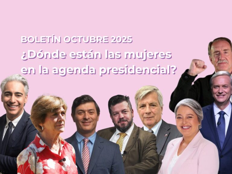 Lee más sobre el artículo Boletín octubre – ¿Dónde están las mujeres en la agenda presidencial?